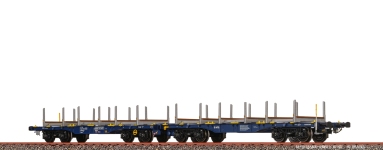  51173 - H0 - Drehgestellflachwagen, VTG, Ep. VI